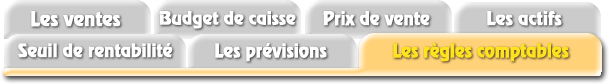 Les règles comptables